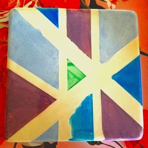 Multicolored coasters